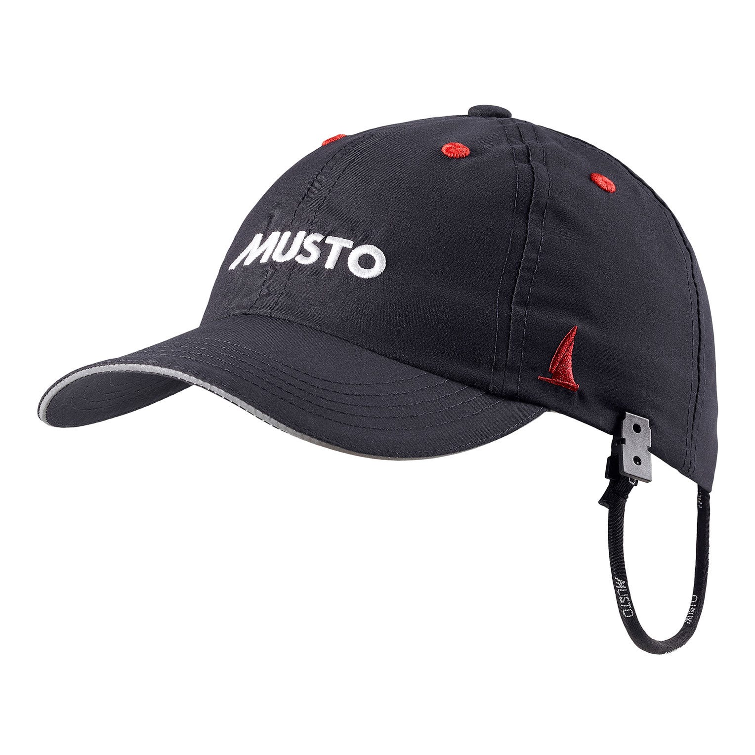 Musto Essentiële sneldrogende pet echt marineblauw Musto Essentiële sneldrogende pet echt marineblauw